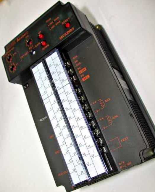 MITSUBISHI Analog output module A64DAVC